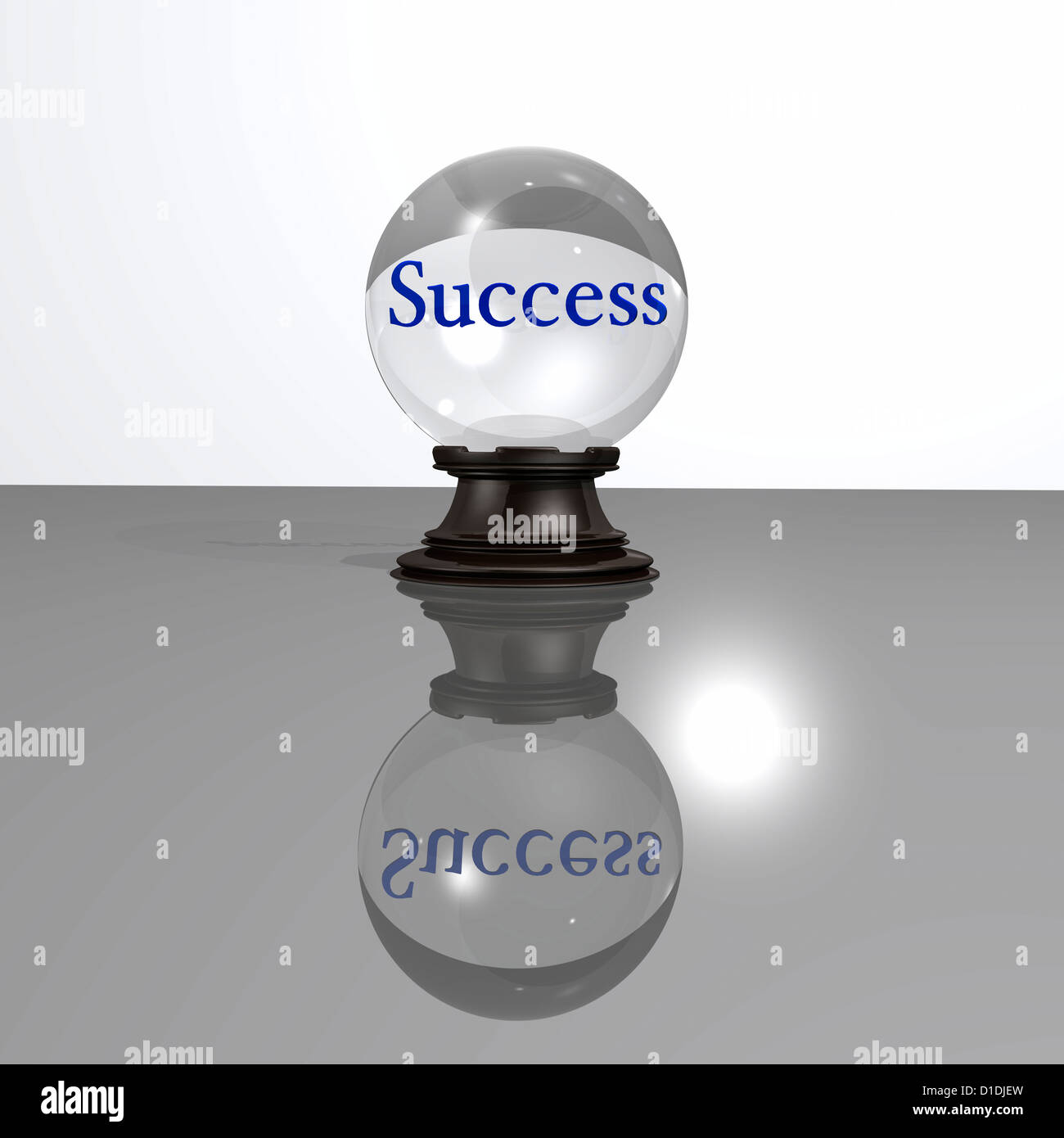 crystal with the word success Stock Photo - Alamy