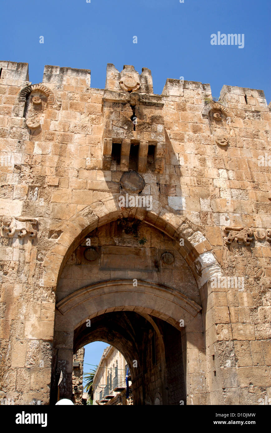 The Lion's Gate  Jerusalem Collection Stock Photo