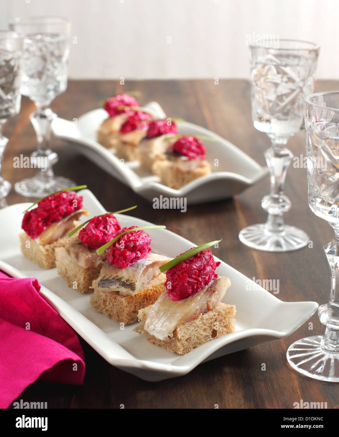 Canapes hi-res stock photography and images - Alamy