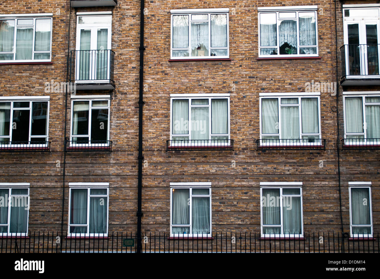Winston House, Council housing, Endsleigh Street, Bloomsbury, WC1, London, UK Stock Photo