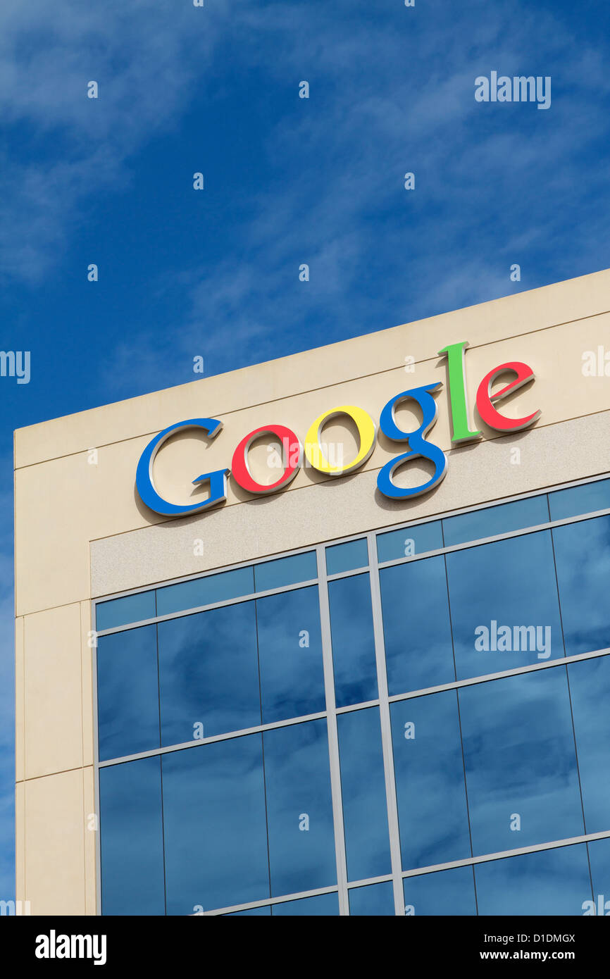 The Google offices in Irvine, Orange County, California Stock Photo