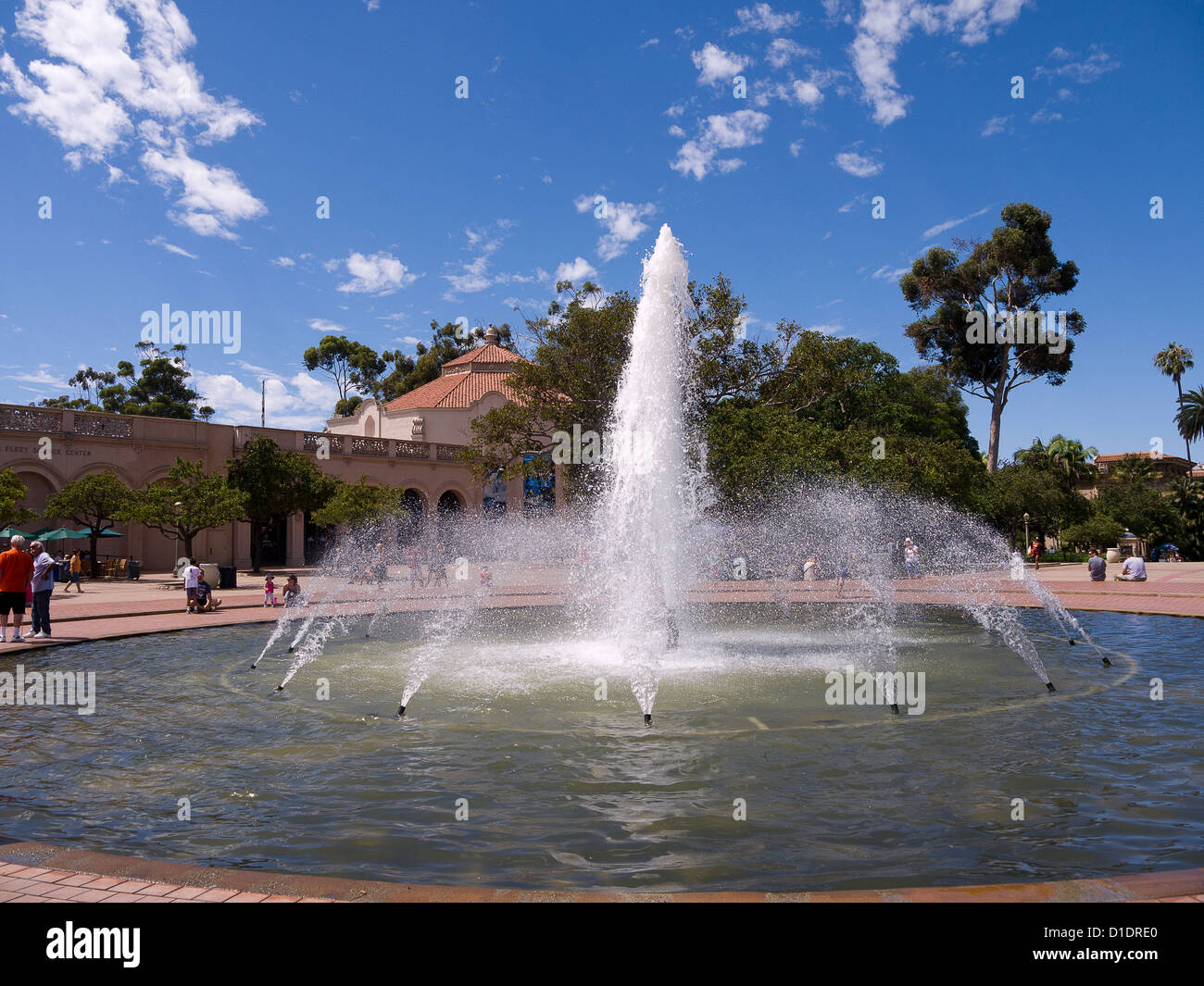 Fountains in Balboa Park in San Diego California USA Stock Photo Alamy