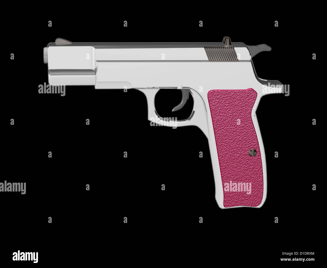 handgun, a Makarov pistol Stock Photo