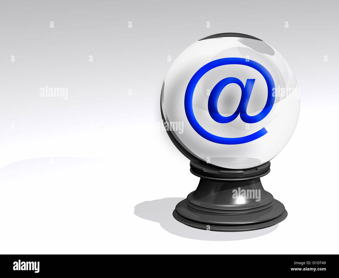 crystal ball Stock Photo