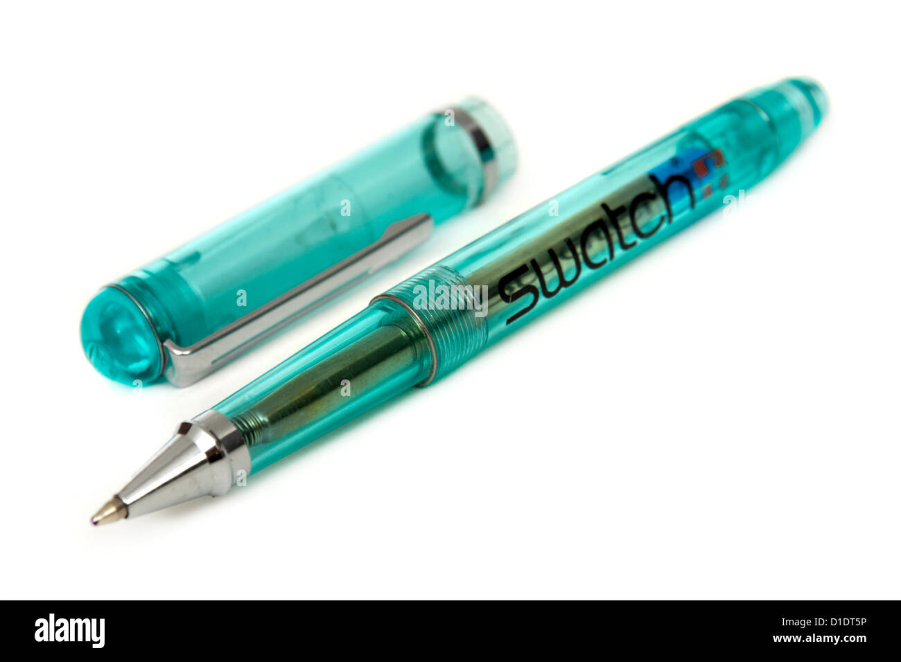 Swatch ballpoint pen Stock Photo