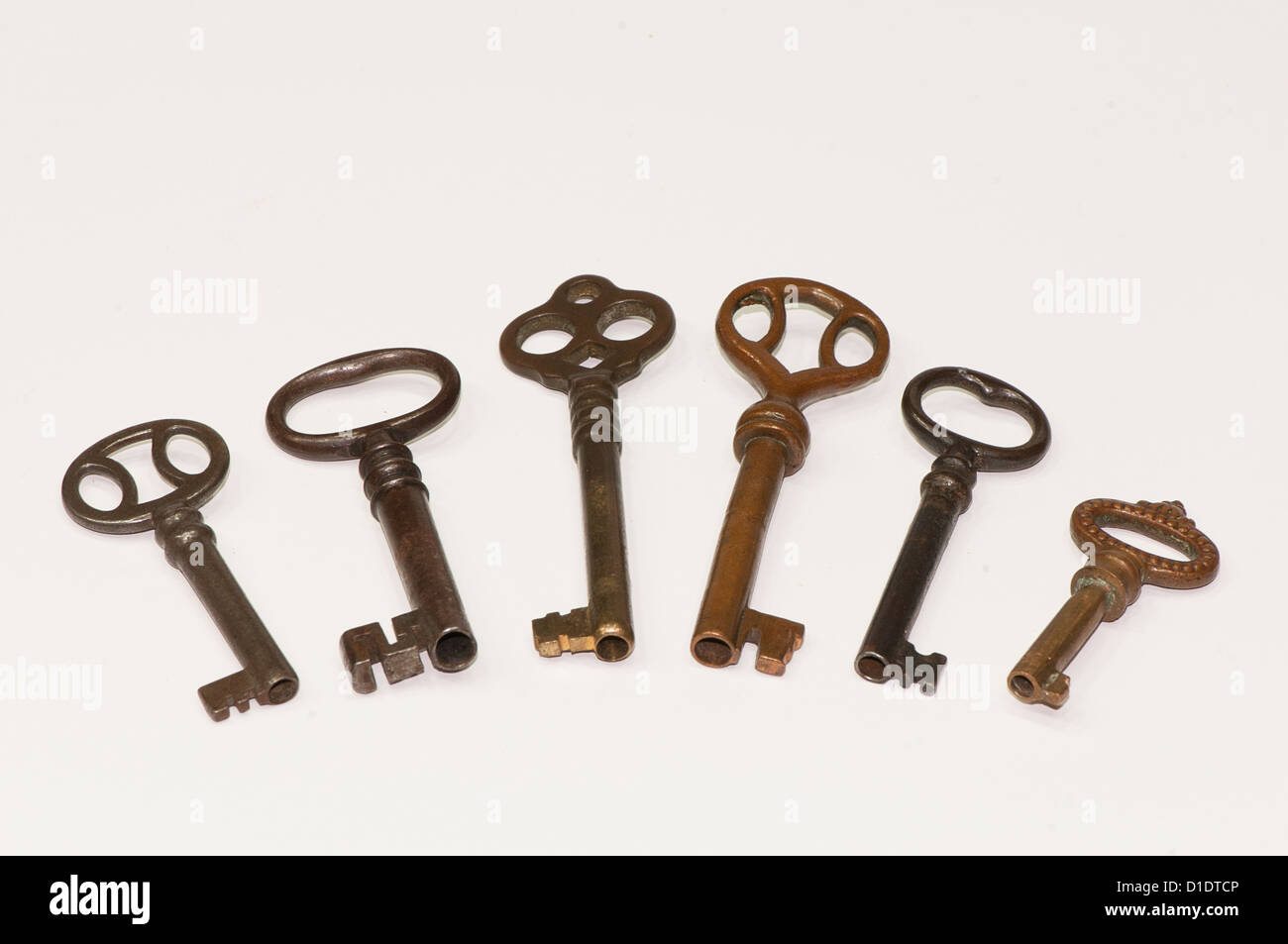 antique bronze keys Stock Photo Alamy