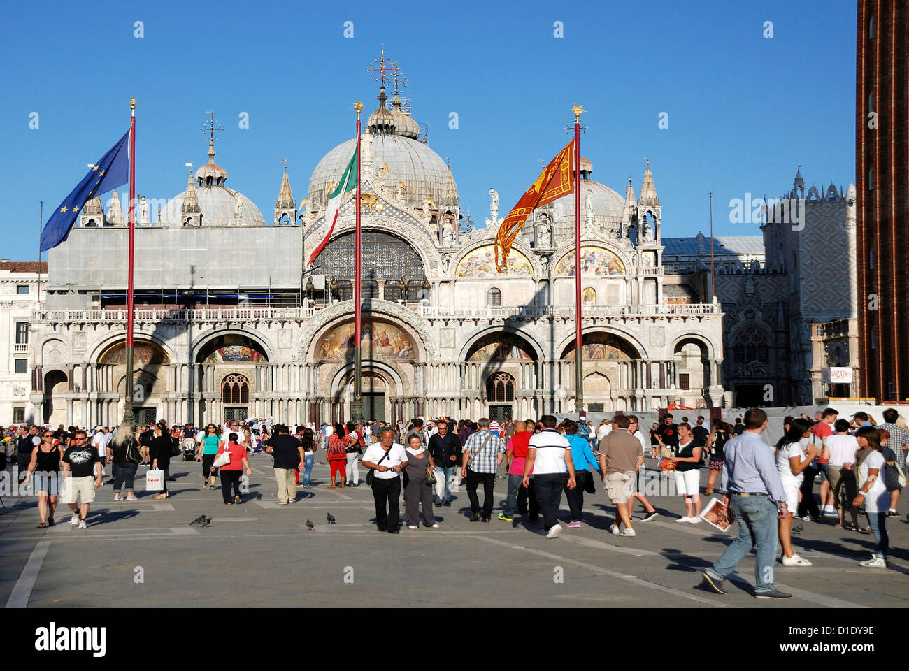 Basilica San Marco in Venice. Stock Photo