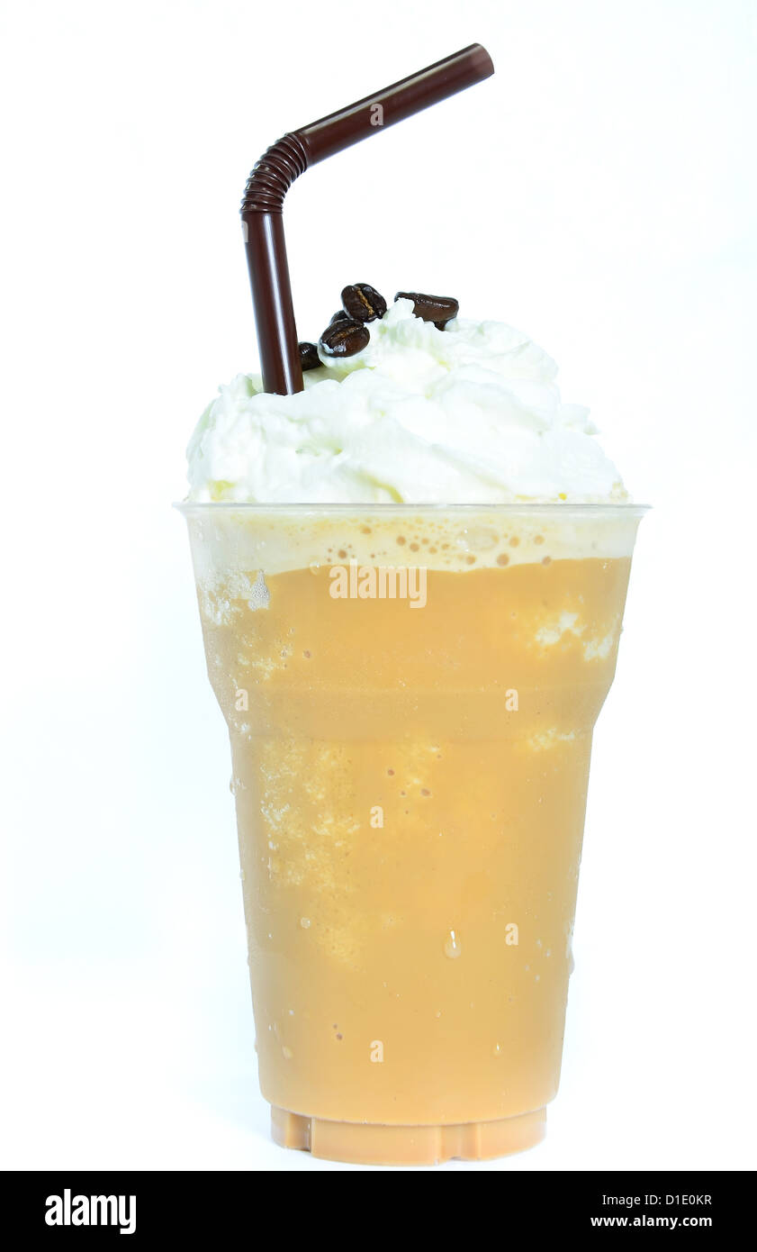 Glasses of iced coffee – License Images – 12375175 ❘ StockFood