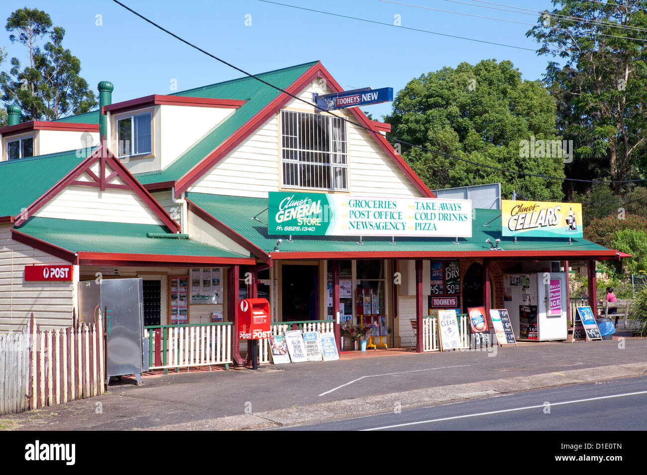 Clunes General Store, Post Office and Cellars, Clunes, NSW, Australia