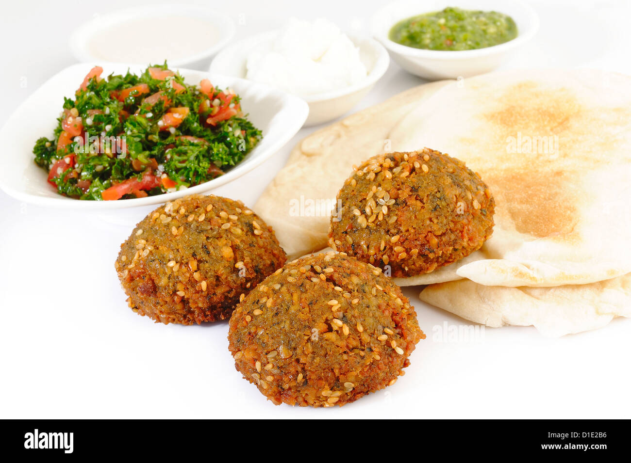 Lebanon Falafel Stock Photo