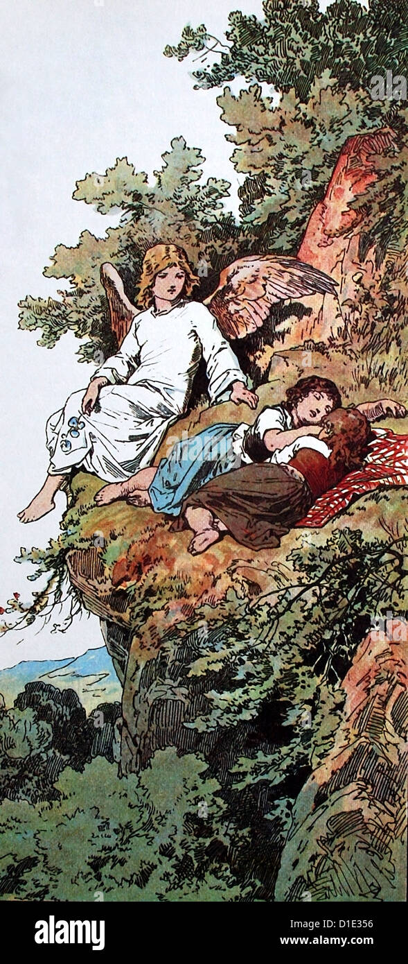 snow-white-and-rose-red-stock-photo-alamy