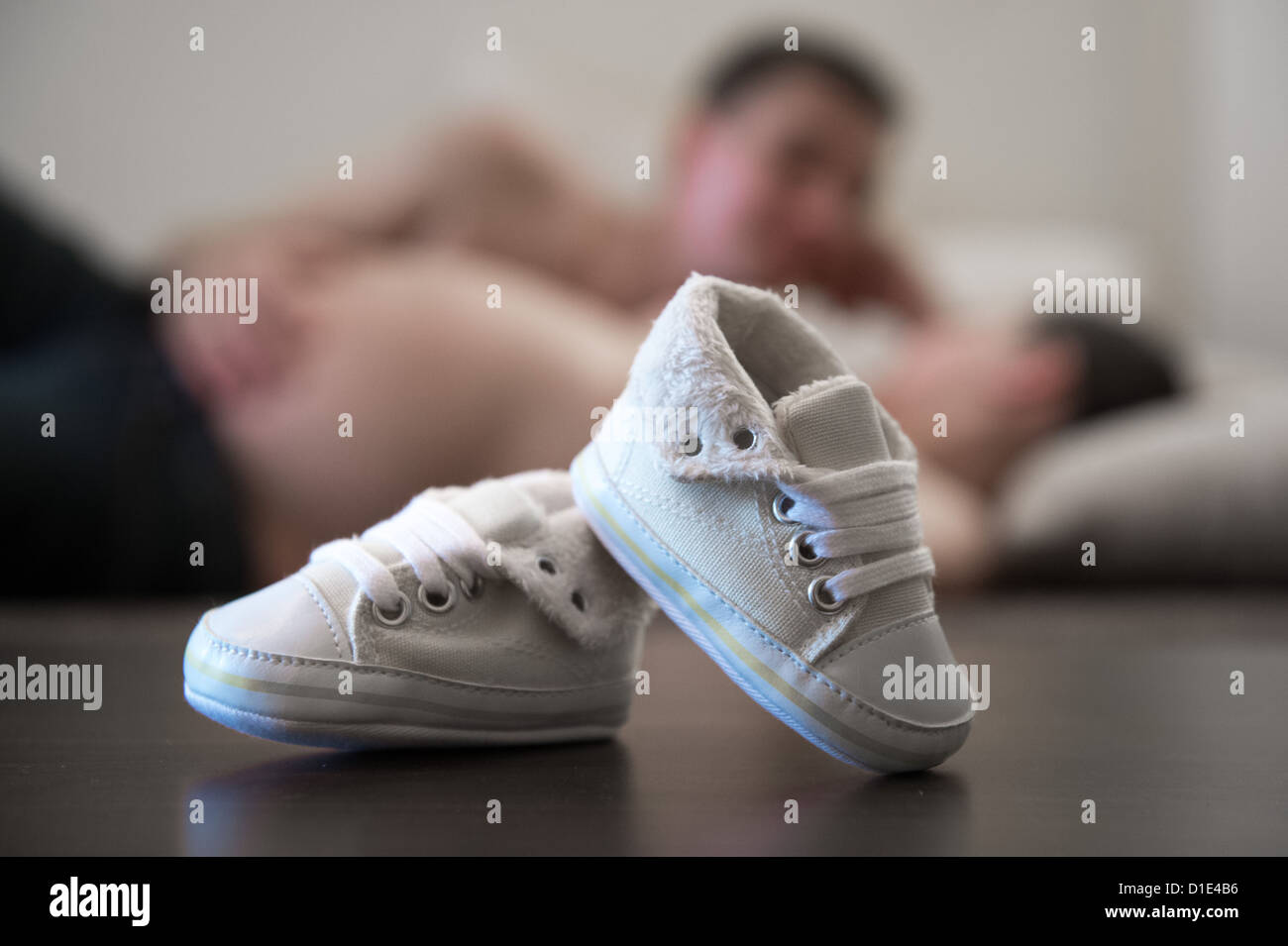 Unisex baby deals shoes for announcement