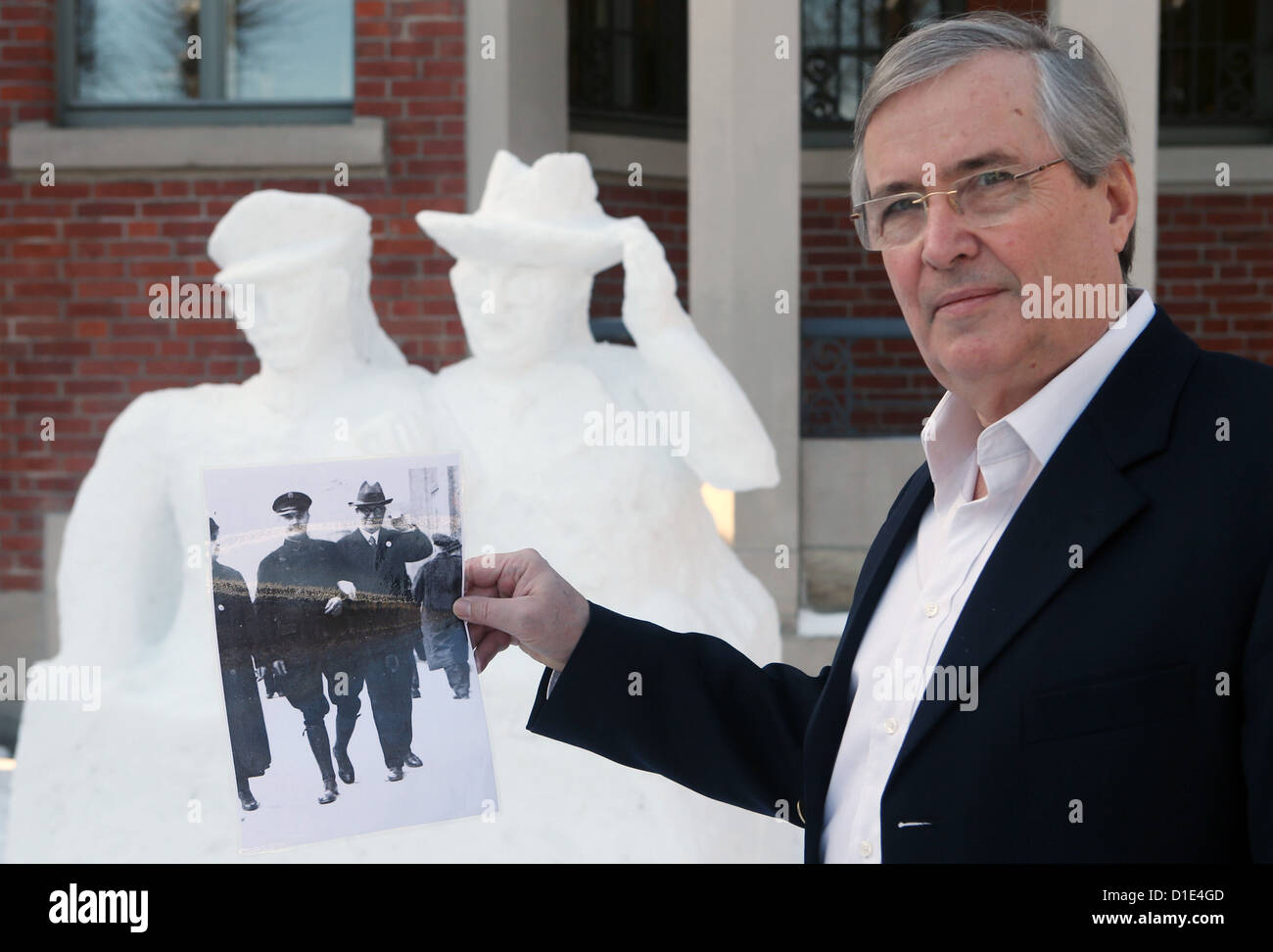 Owner Of Haus Schulenburg Volker Kielstein Shows An Original