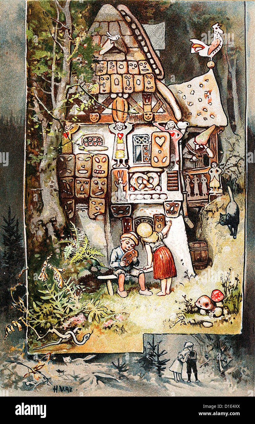 Hansel and gretel witch hi-res stock photography and images - Alamy
