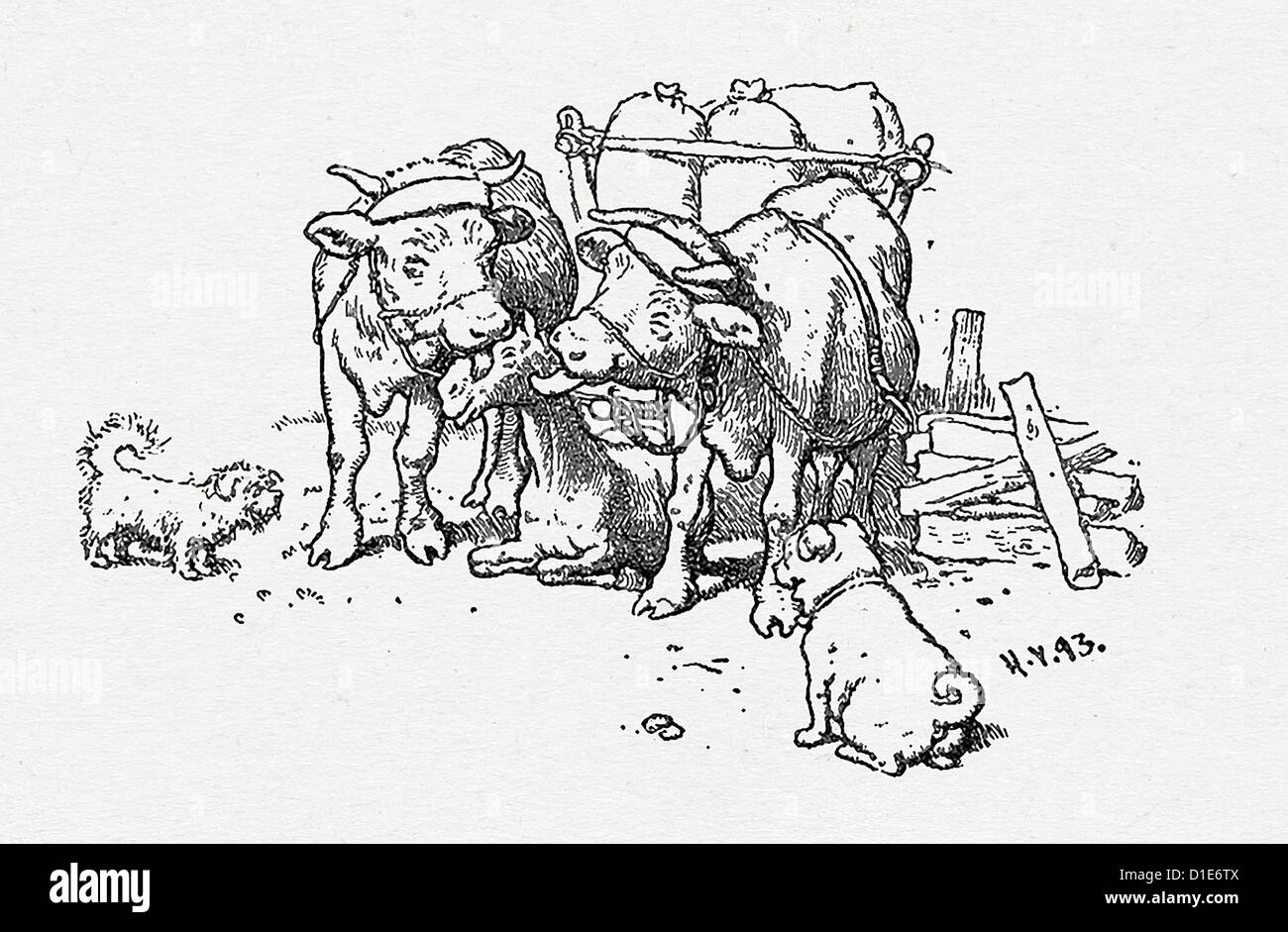 The Peasant s Clever Daughter Stock Photo Alamy