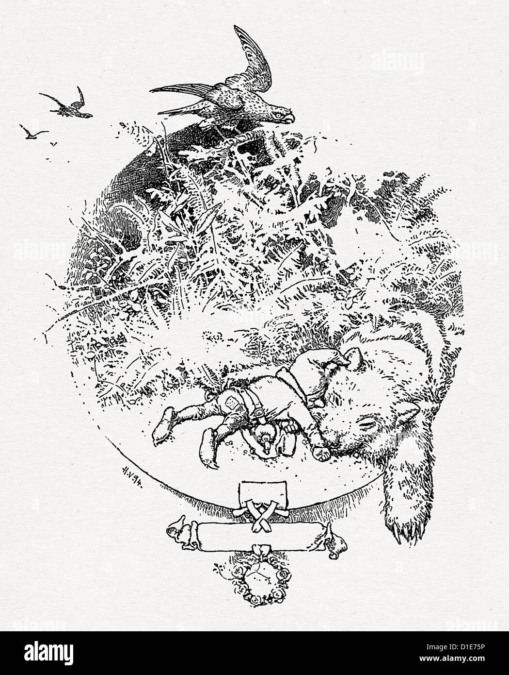 snow-white-and-rose-red-stock-photo-alamy