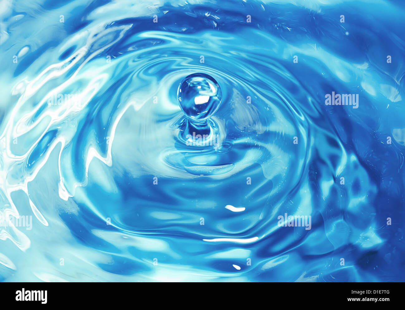 Splash water isolated on the white background Stock Photo - Alamy