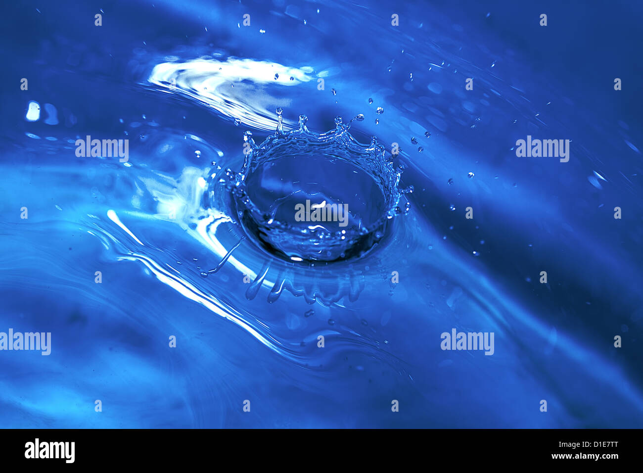 Splash water isolated on the white background Stock Photo - Alamy