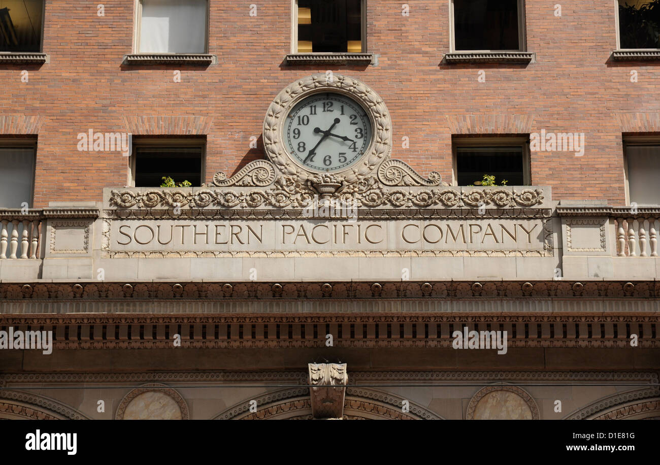 Southern Pacific Company, San Francisco, California, USA Stock Photo