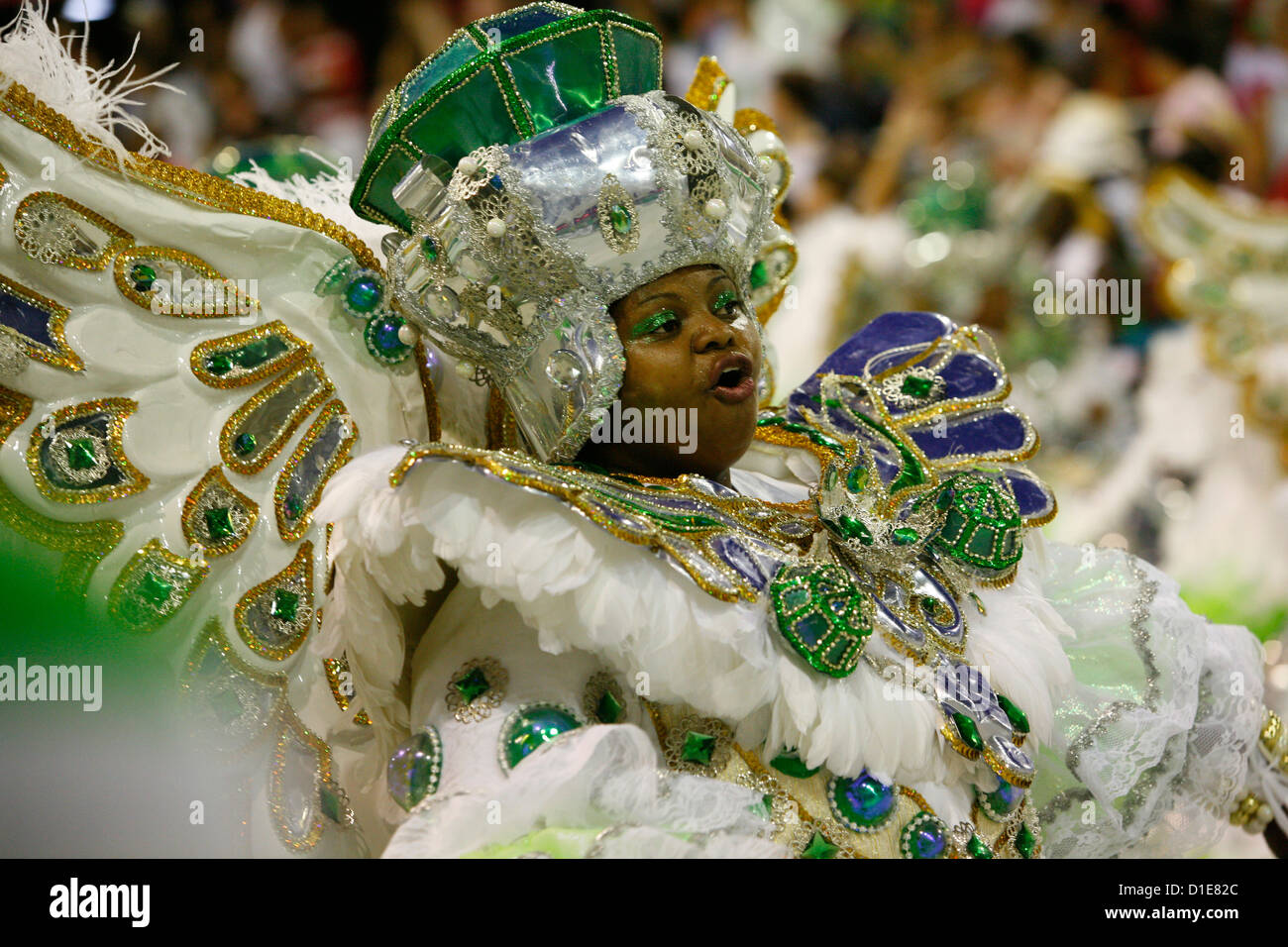Three beautiful women in traditional brazilian carnival costumes Stock  Photo by fxquadro, carnaval costume