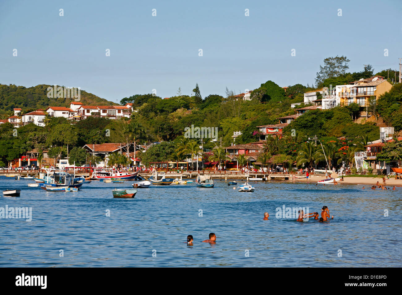 Canto Beach, Buzios, Rio de Janeiro State, Brazil, South America Stock Photo