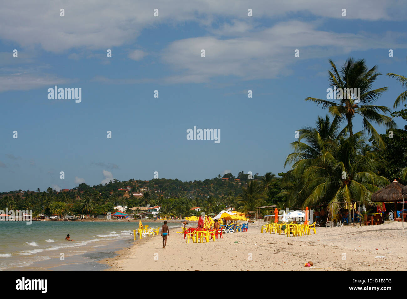Ponta de Areia Beach, Itaparica Island near Salvador, Bahia, Brazil, South America Stock Photo