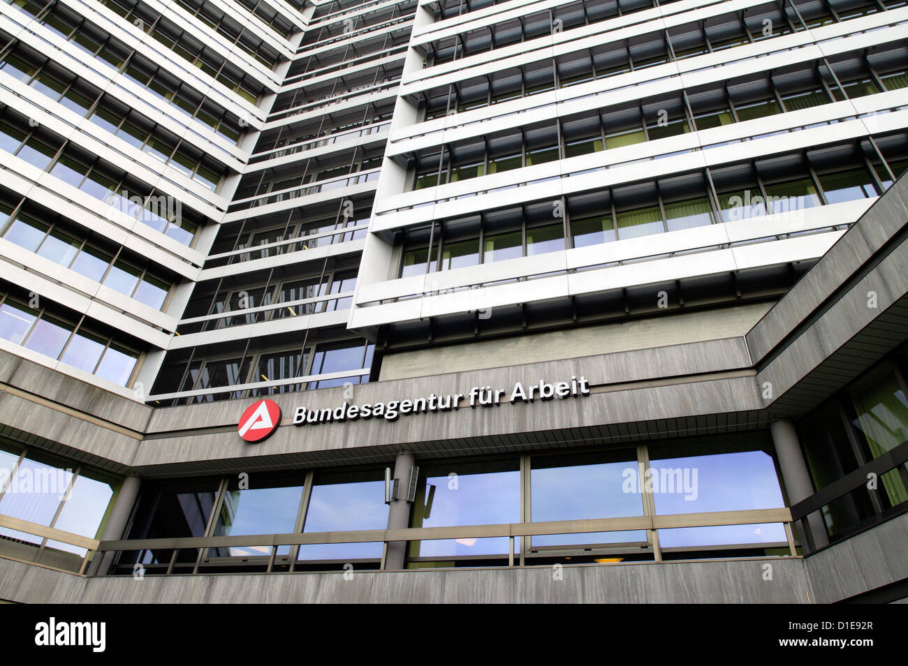 Nuernberg, Germany, headquarters of the Federal Employment Agency Stock Photo Alamy