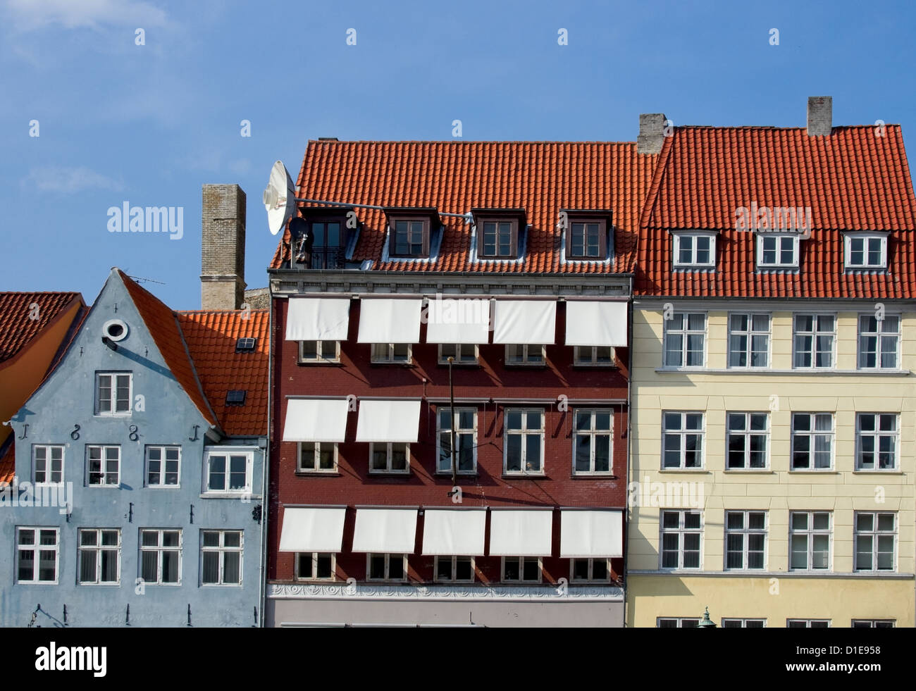 Houses in Nyhavn, Copenhagen, Denmark Stock Photo Alamy