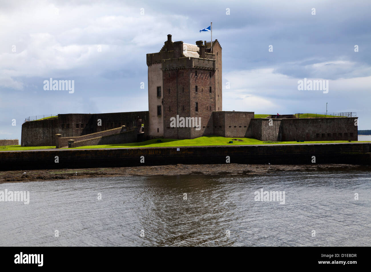 Broughty Castle Museum at Broughty Ferry, Dundee, Scotland, United Kingdom, Europe Stock Photo