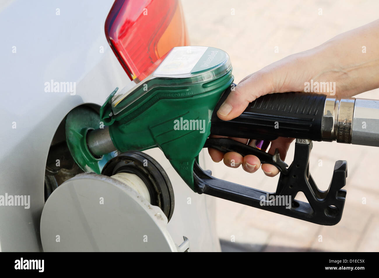 Filling car with petrol. Stock Photo