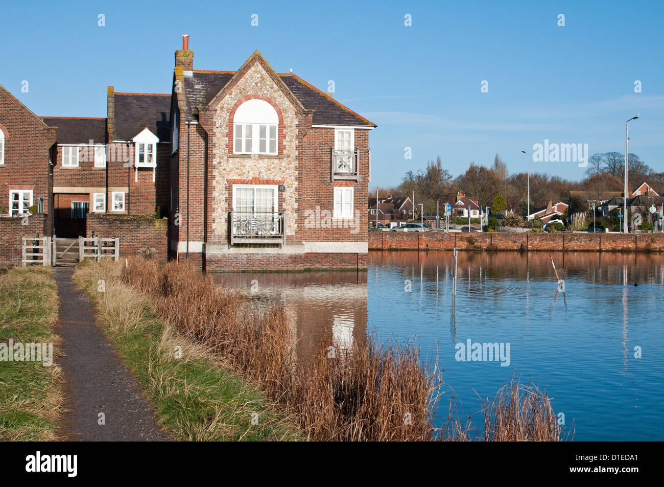 Slipper mill pond emsworth hampshire west sussex UK Stock Photo Alamy