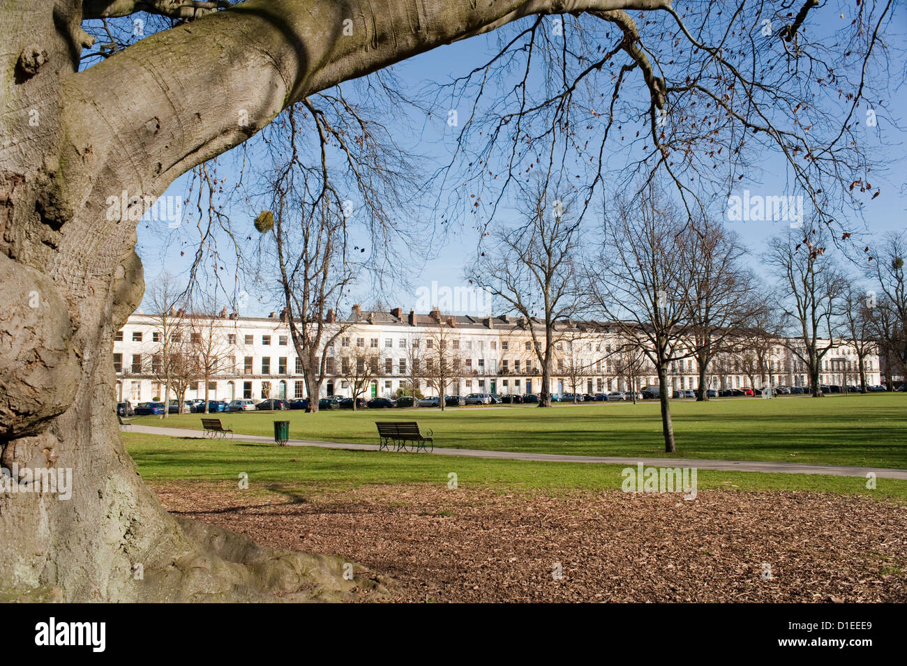 Montpellier Gardens, a park in the centre of the Regency town of Cheltenham, Gloucestershire, England, UK Stock Photo