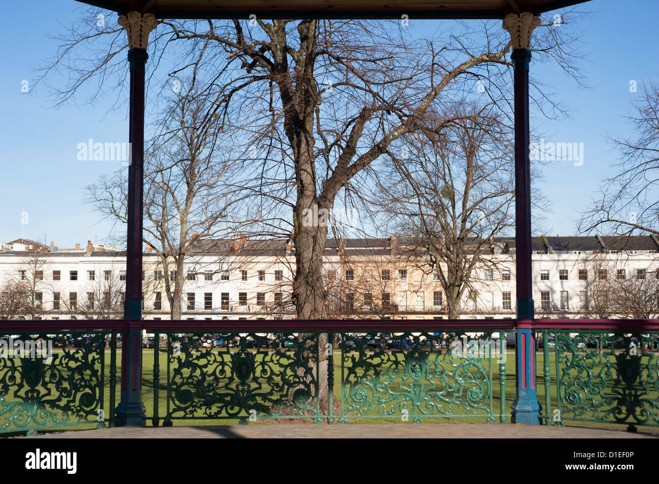 Montpellier Gardens, a park in the centre of the Regency town of Cheltenham, Gloucestershire, England, UK Stock Photo