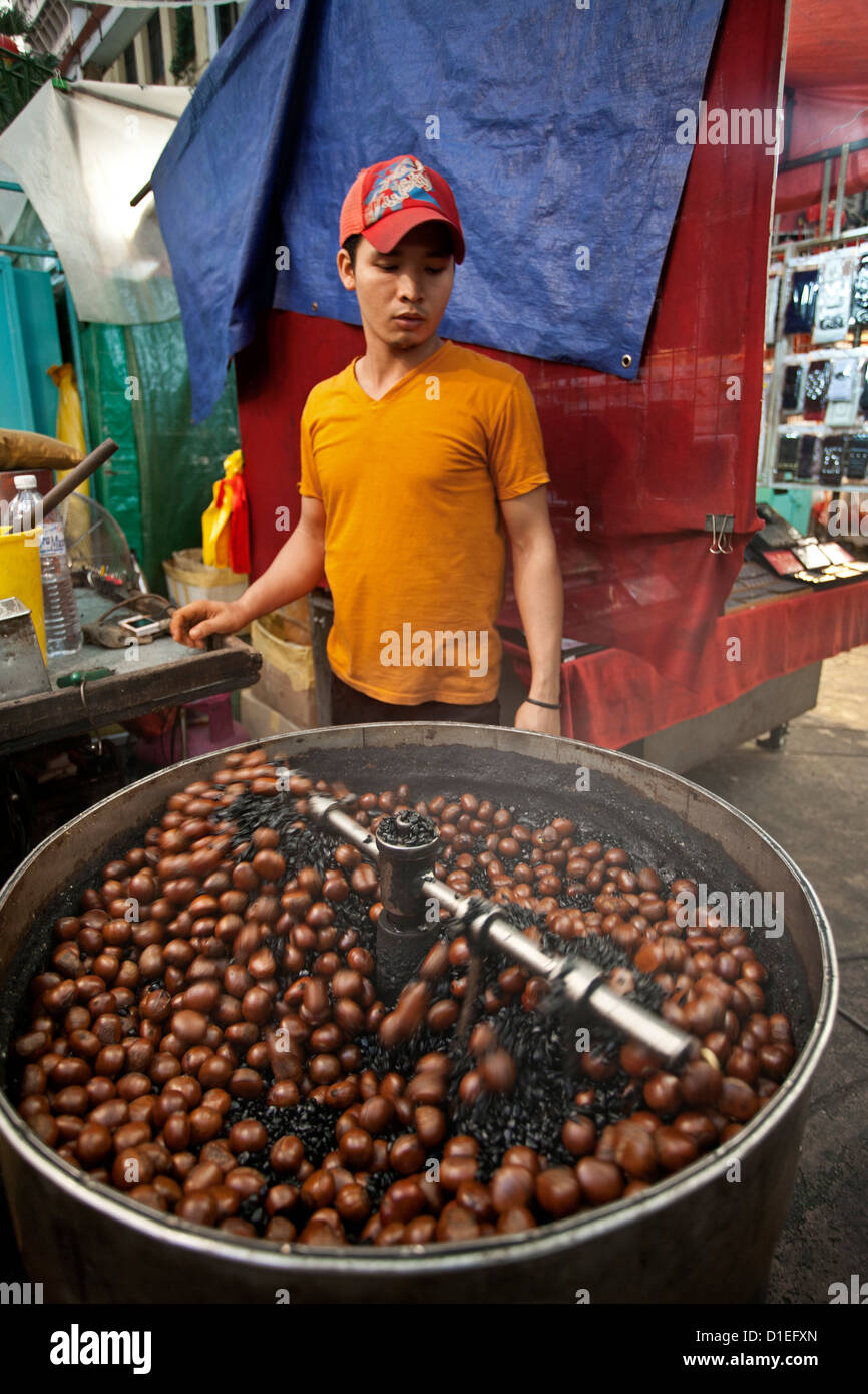 Roast chestnut chestnut roasting machine hi res stock photography and images Alamy
