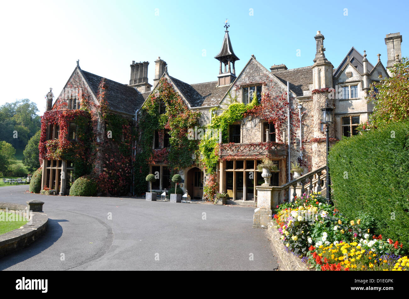 Manor house Castle Combe Stock Photo Alamy