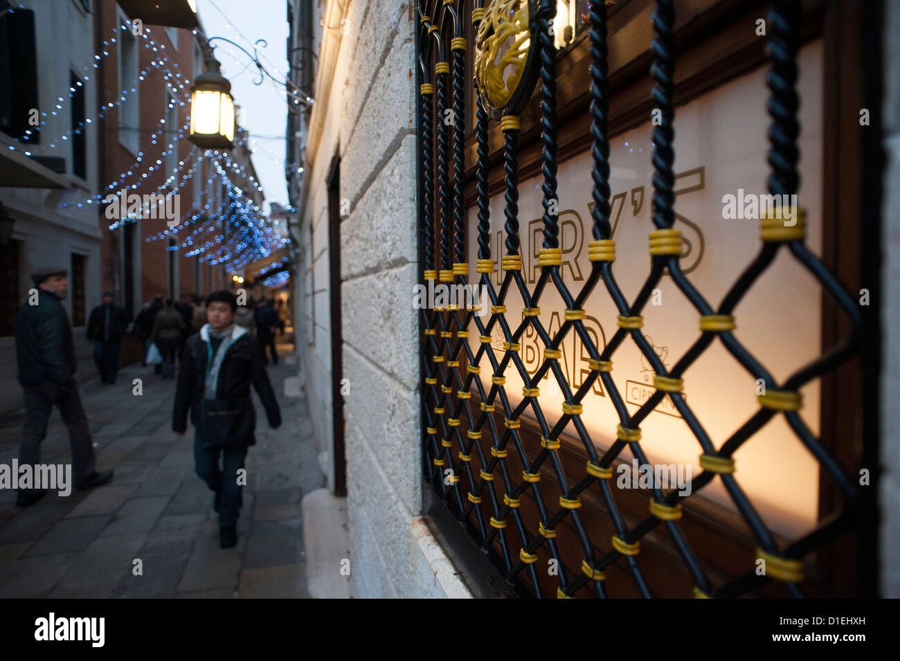 What is harrys bar venice famous for hi-res stock photography and ...