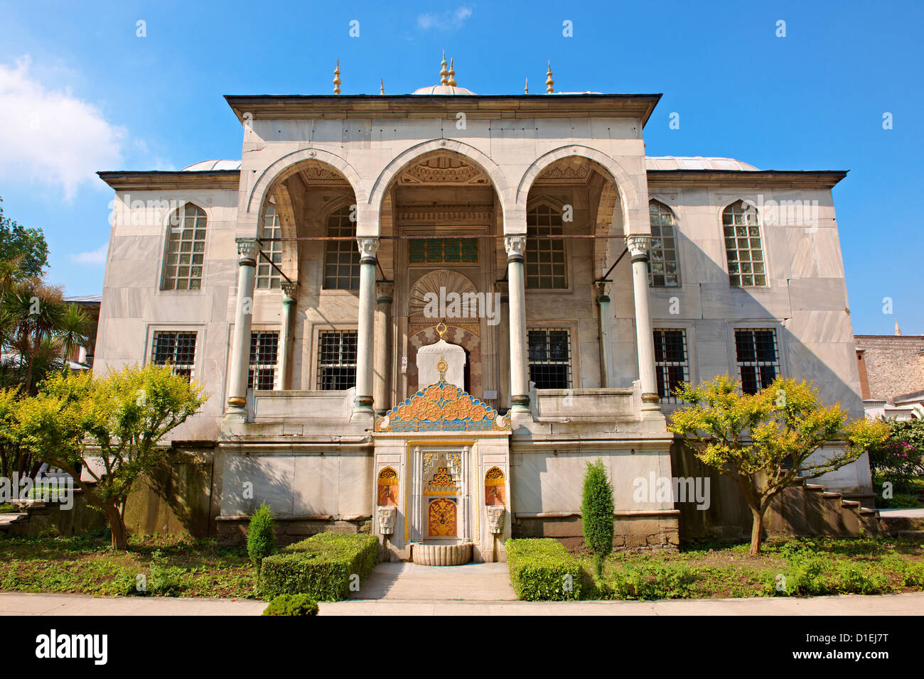 Enderun Library, or Library of Sultan Ahmed III, Topkapi Palace, Istanbul, Turkey Stock Photo