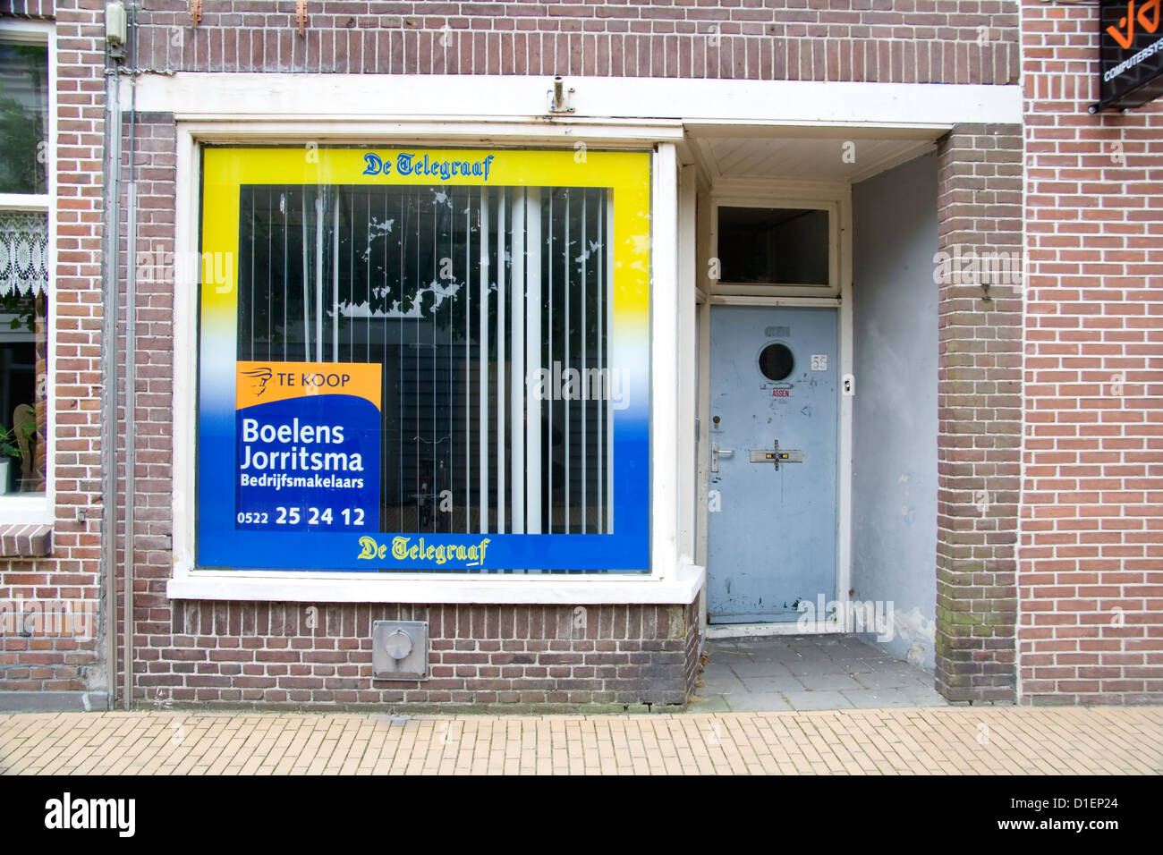 Crisis in the housing market in Steenwijk, Netherlands Stock Photo Alamy