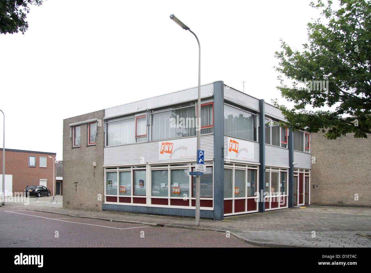 Office of the FNV in Hoogeveen, Netherlands Stock Photo