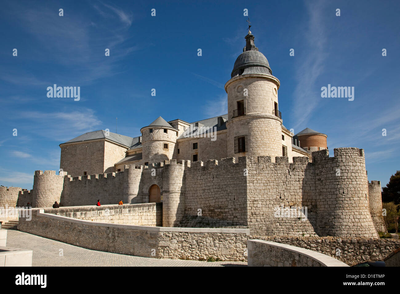 Castle Historical Archive Simancas Valladolid Castilla Leon Spain Stock Photo
