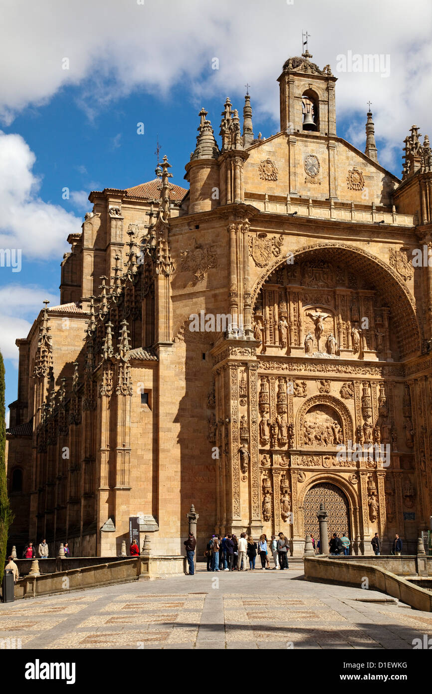 San Esteban Convent Church Salamanca Castilla Leon Spain Stock Photo