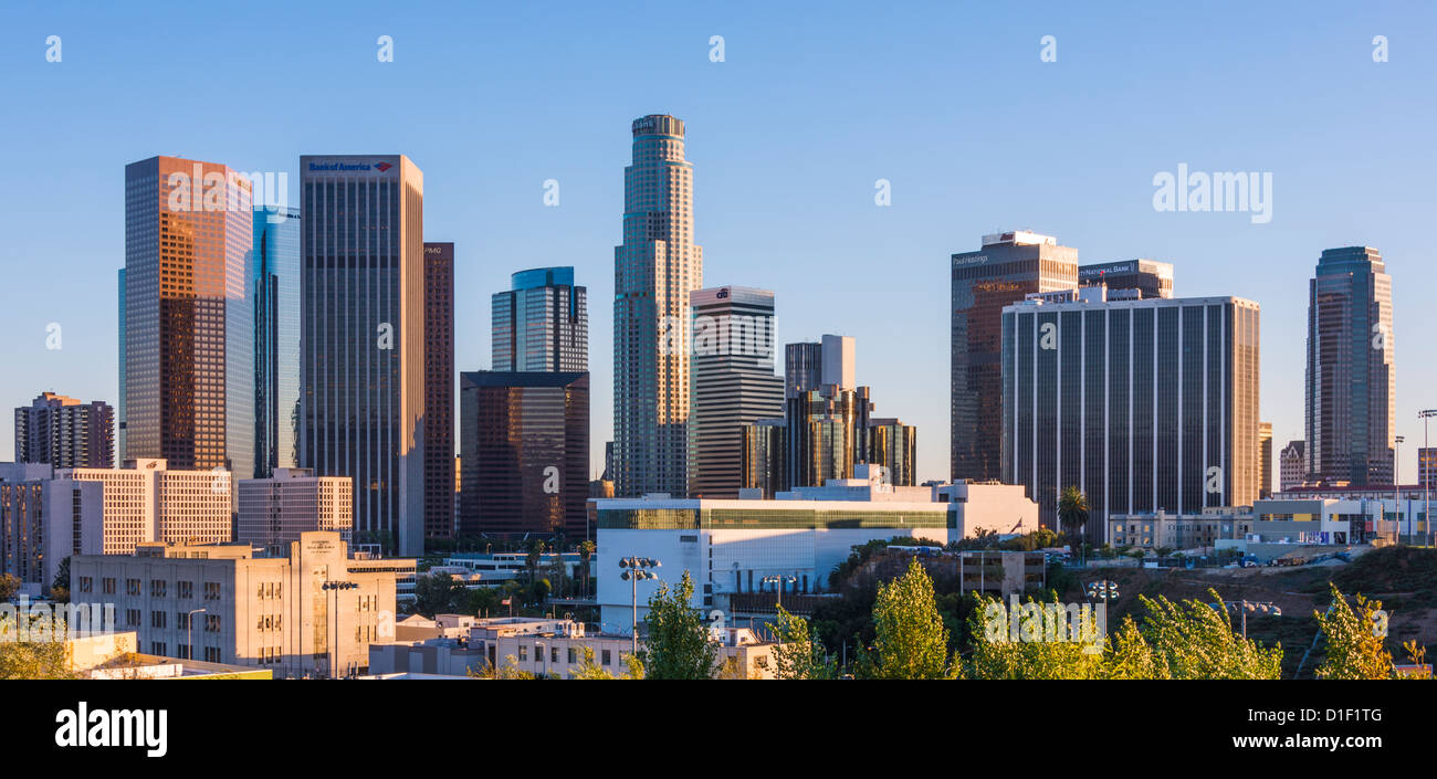 Los Angeles skyline Stock Photo