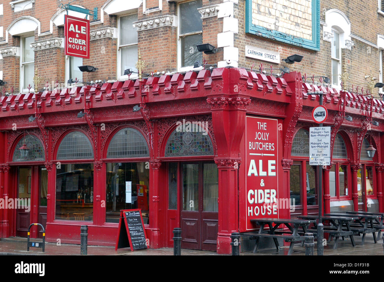 The Jolly Butchers Ale & Cider House Pub, Stoke Newington, London