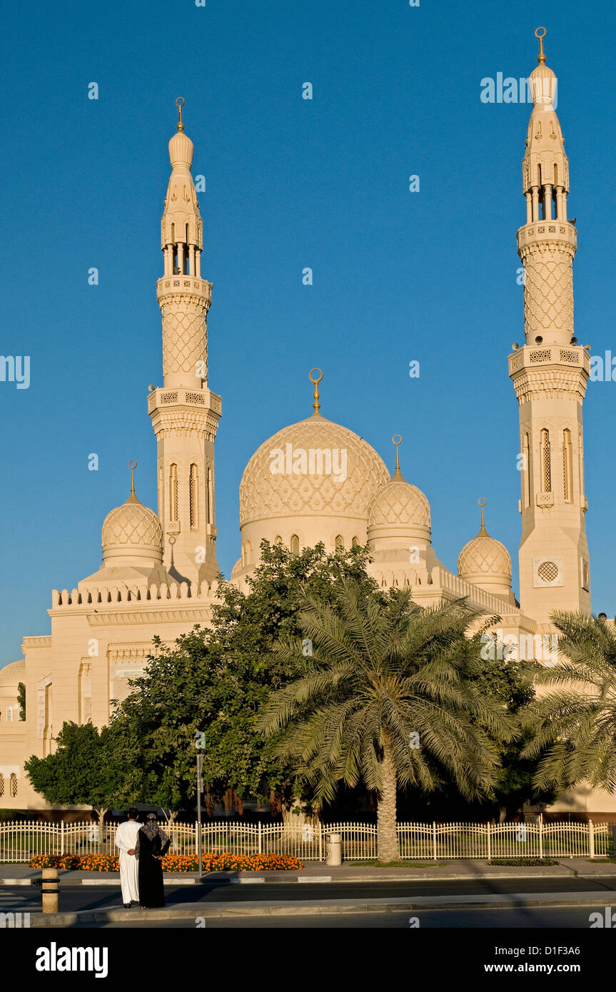 Jumeirah Mosque in Dubai Stock Photo