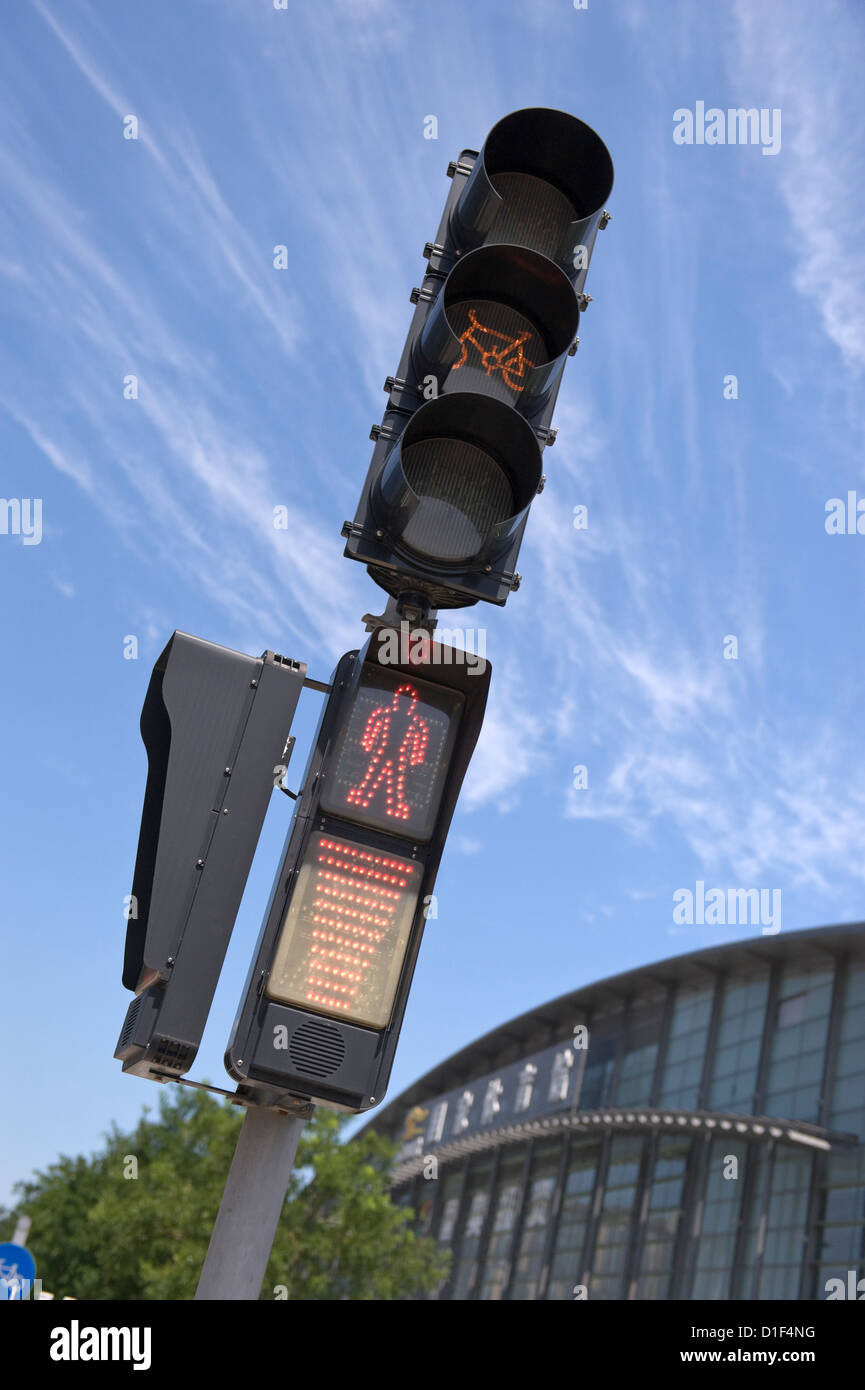 Traffic lights in China Stock Photo Alamy