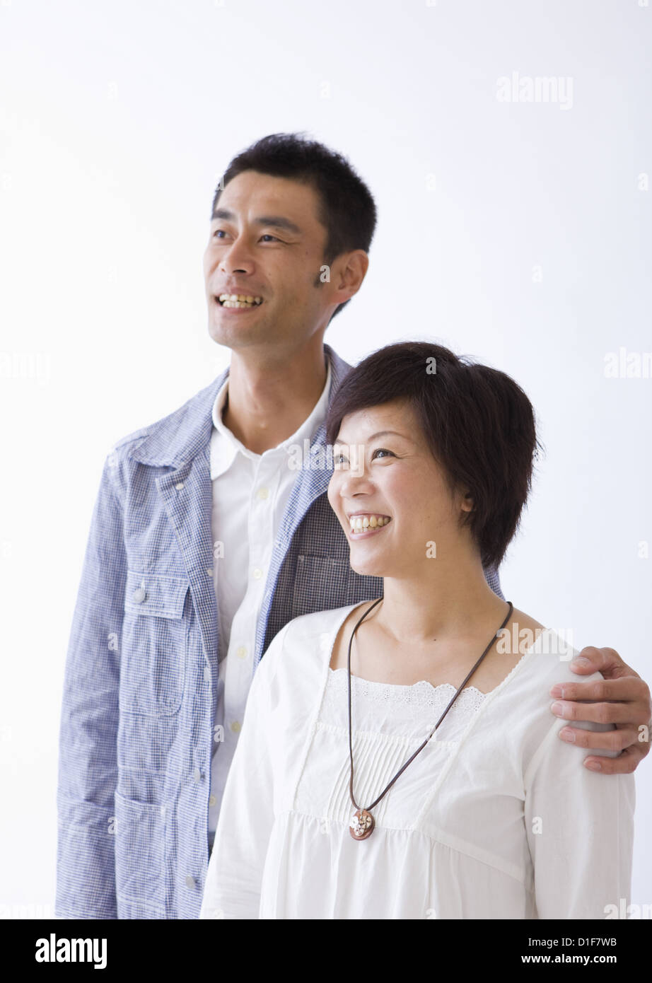 Middle aged japanese couple hi-res stock photography and images - Alamy