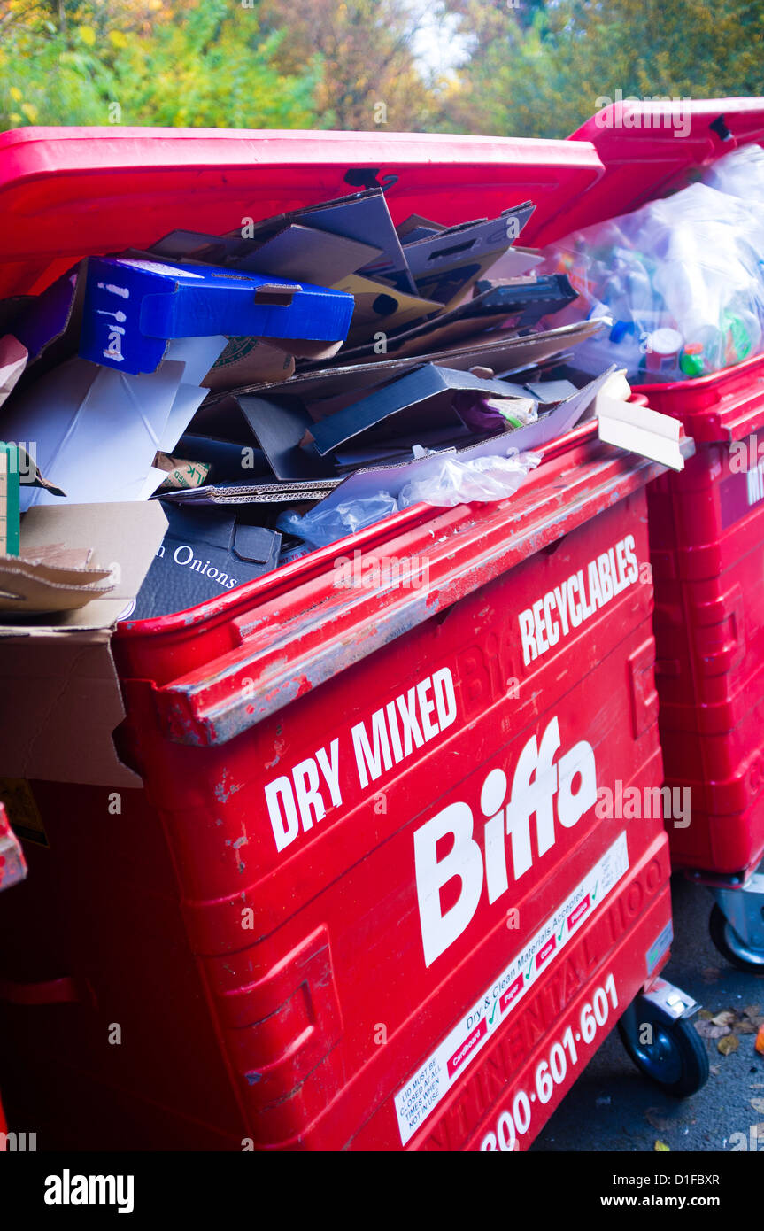 Biffa skips hires stock photography and images Alamy