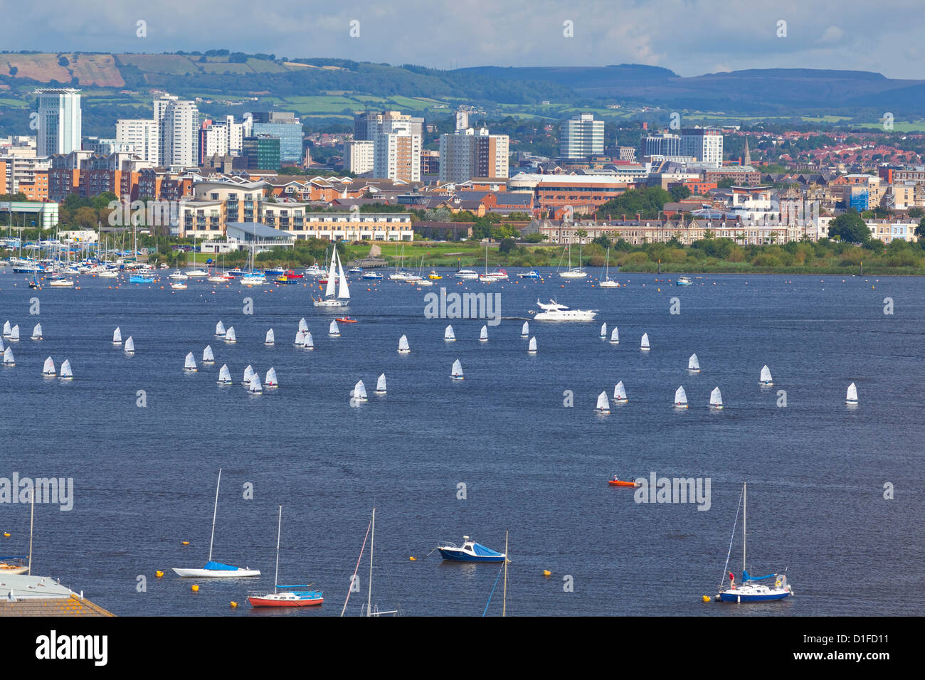 Cardiff Bay, Wales, United Kingdom, Europe Stock Photo