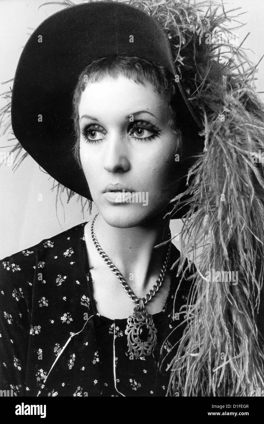 JULIE DRISCOLL  UK pop singer in May 1968 Stock Photo