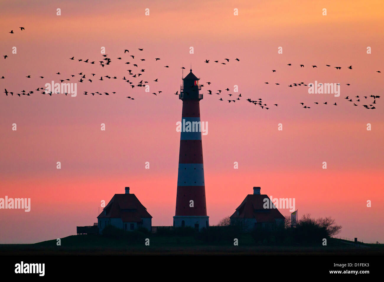 Westerhever lighthouse hi-res stock photography and images - Alamy